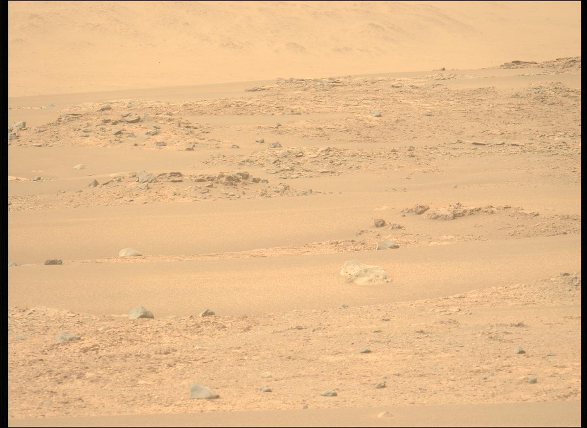 This image was taken by MCZ_LEFT onboard NASA's Mars rover Perseverance on Sol 588