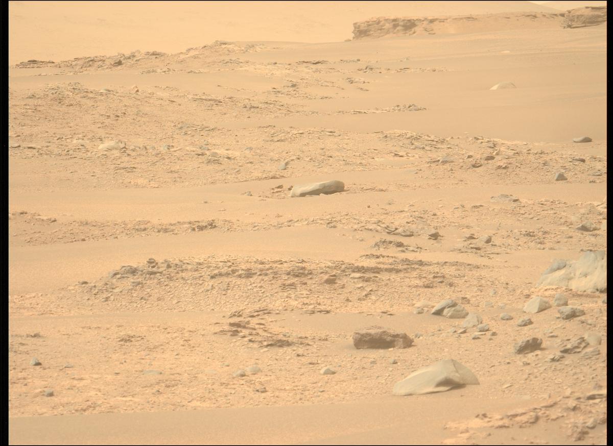 This image was taken by MCZ_LEFT onboard NASA's Mars rover Perseverance on Sol 588