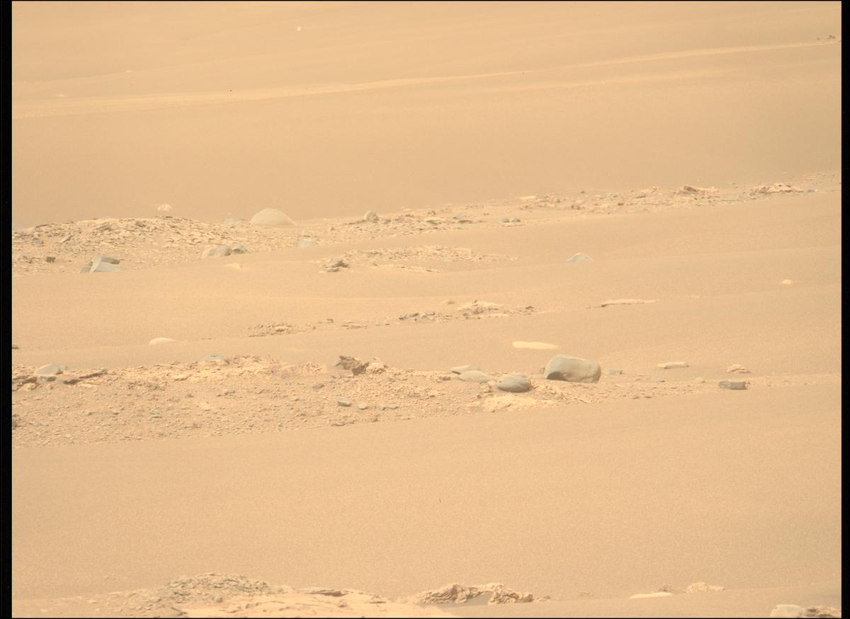 This image was taken by MCZ_LEFT onboard NASA's Mars rover Perseverance on Sol 588