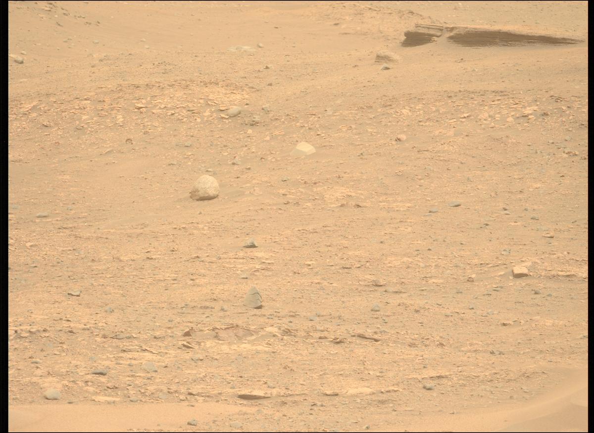 This image was taken by MCZ_LEFT onboard NASA's Mars rover Perseverance on Sol 588