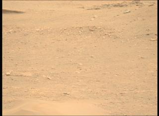 View image taken on Mars, Mars Perseverance Sol 588: Left Mastcam-Z Camera