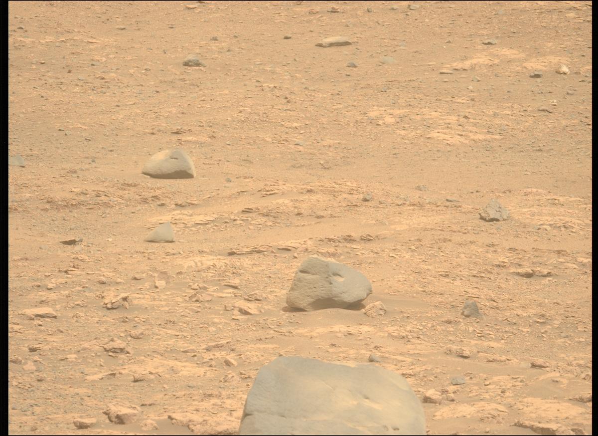 This image was taken by MCZ_LEFT onboard NASA's Mars rover Perseverance on Sol 588