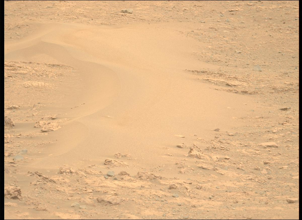 This image was taken by MCZ_LEFT onboard NASA's Mars rover Perseverance on Sol 588