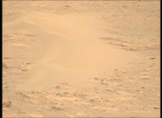 View image taken on Mars, Mars Perseverance Sol 588: Left Mastcam-Z Camera