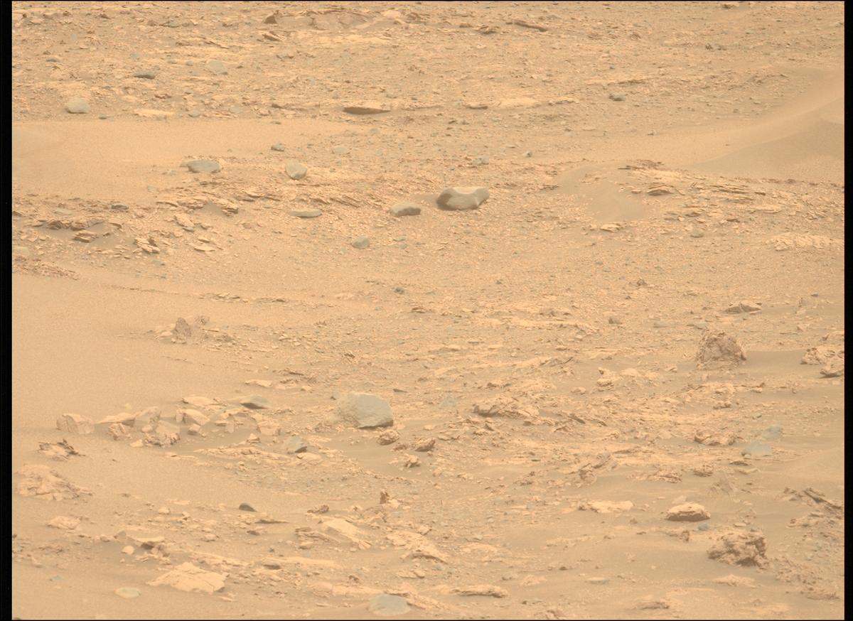 This image was taken by MCZ_LEFT onboard NASA's Mars rover Perseverance on Sol 588