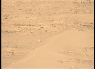 View image taken on Mars, Mars Perseverance Sol 588: Left Mastcam-Z Camera