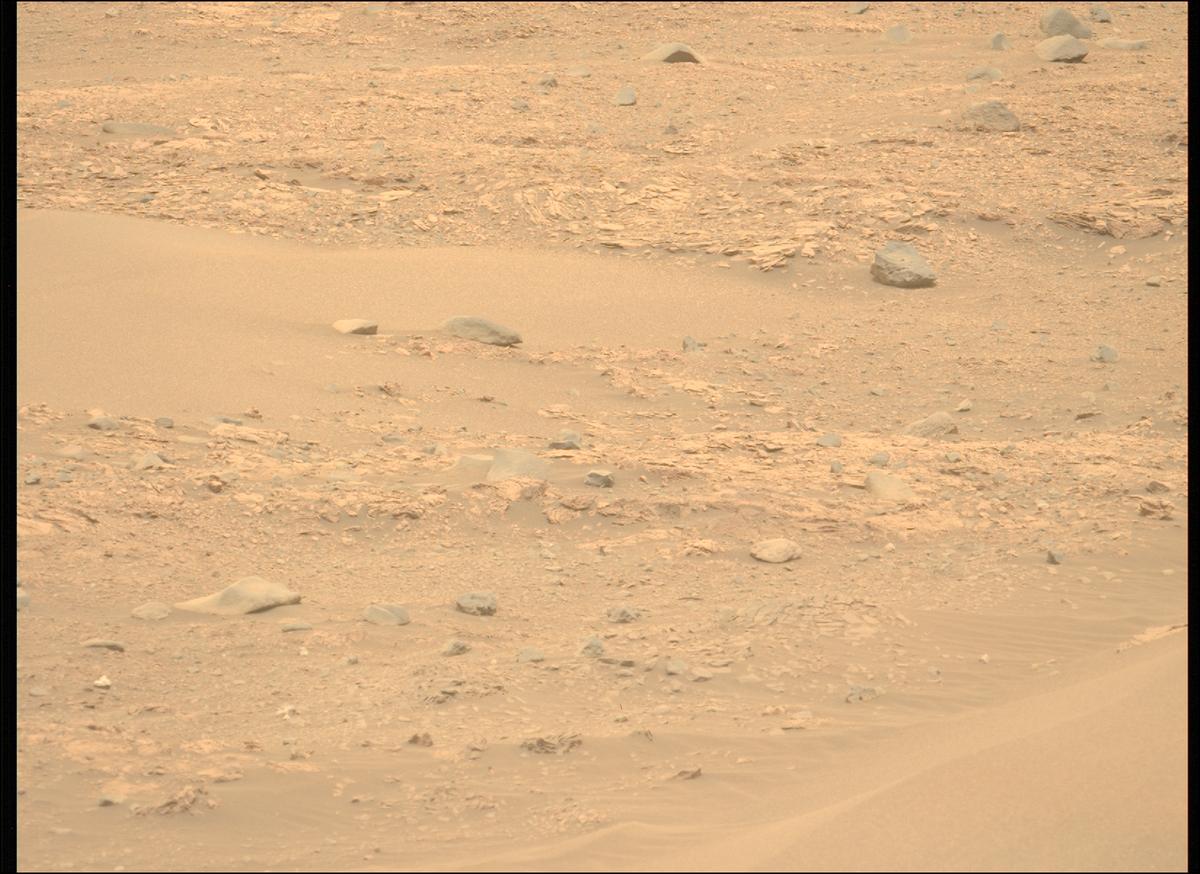 This image was taken by MCZ_LEFT onboard NASA's Mars rover Perseverance on Sol 588