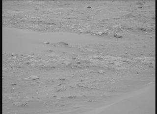 View image taken on Mars, Mars Perseverance Sol 588: Left Mastcam-Z Camera