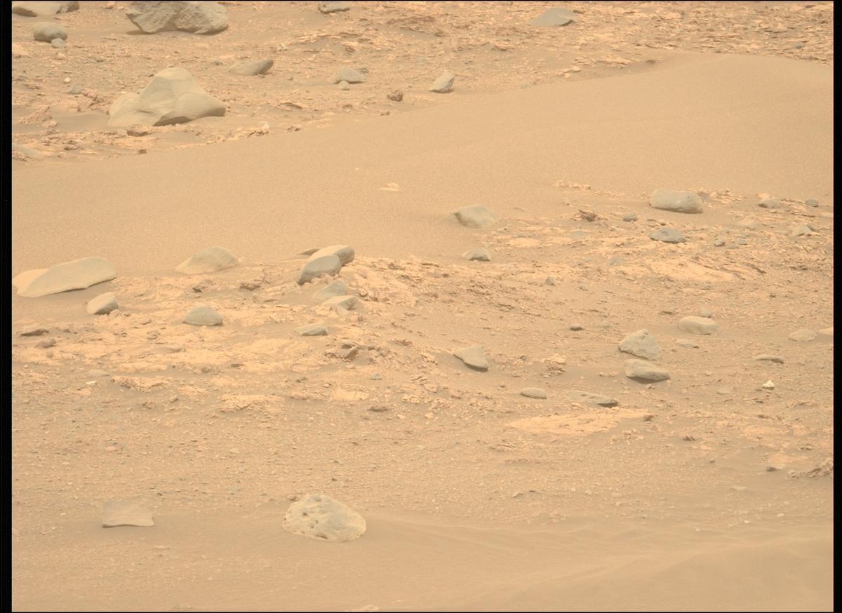 This image was taken by MCZ_LEFT onboard NASA's Mars rover Perseverance on Sol 588