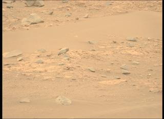 View image taken on Mars, Mars Perseverance Sol 588: Left Mastcam-Z Camera