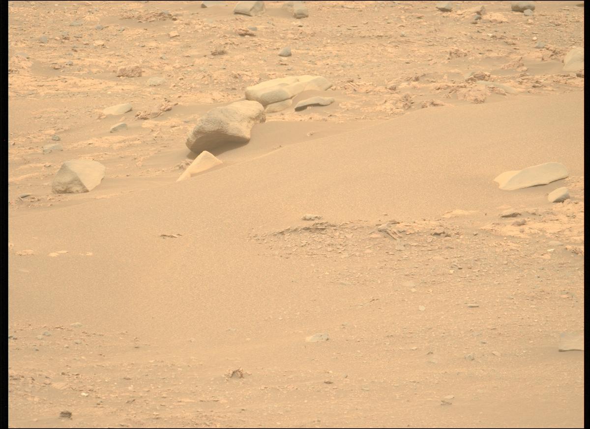 This image was taken by MCZ_LEFT onboard NASA's Mars rover Perseverance on Sol 588