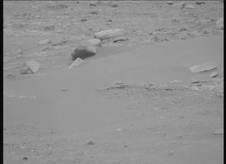 View image taken on Mars, Mars Perseverance Sol 588: Left Mastcam-Z Camera