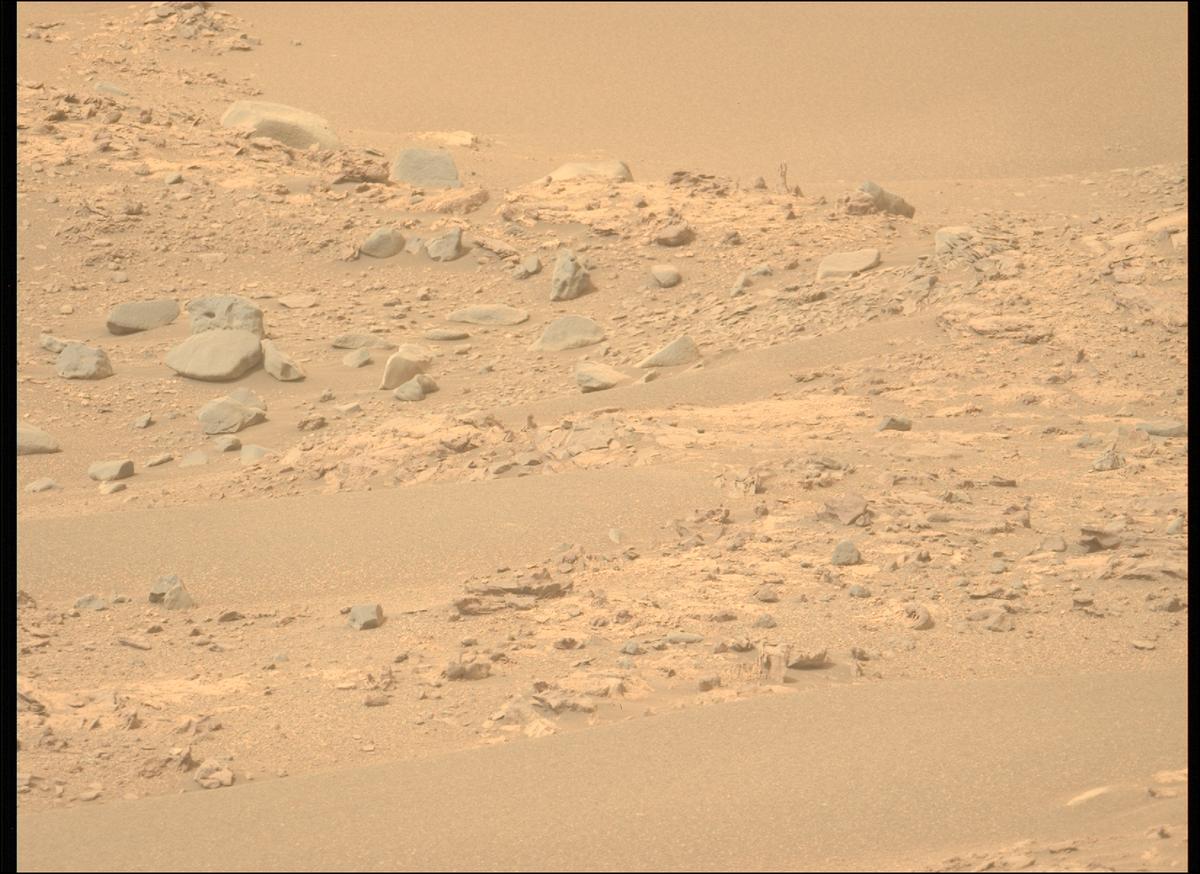 This image was taken by MCZ_LEFT onboard NASA's Mars rover Perseverance on Sol 588