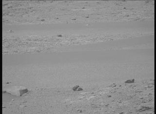 View image taken on Mars, Mars Perseverance Sol 588: Left Mastcam-Z Camera