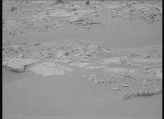 View image taken on Mars, Mars Perseverance Sol 588: Left Mastcam-Z Camera