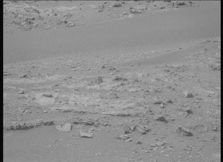 View image taken on Mars, Mars Perseverance Sol 588: Left Mastcam-Z Camera