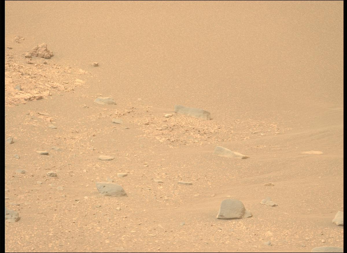 This image was taken by MCZ_LEFT onboard NASA's Mars rover Perseverance on Sol 588