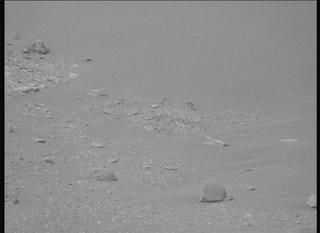View image taken on Mars, Mars Perseverance Sol 588: Left Mastcam-Z Camera