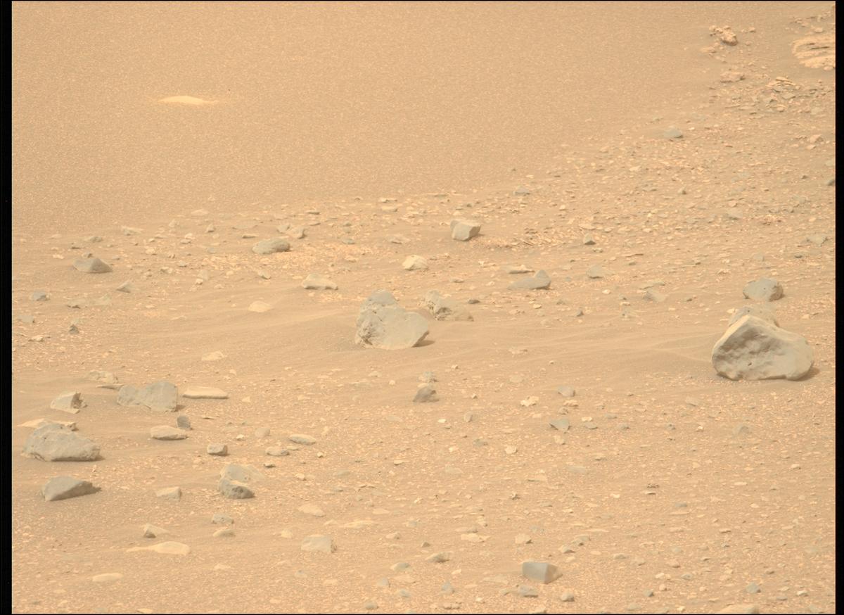 This image was taken by MCZ_LEFT onboard NASA's Mars rover Perseverance on Sol 588