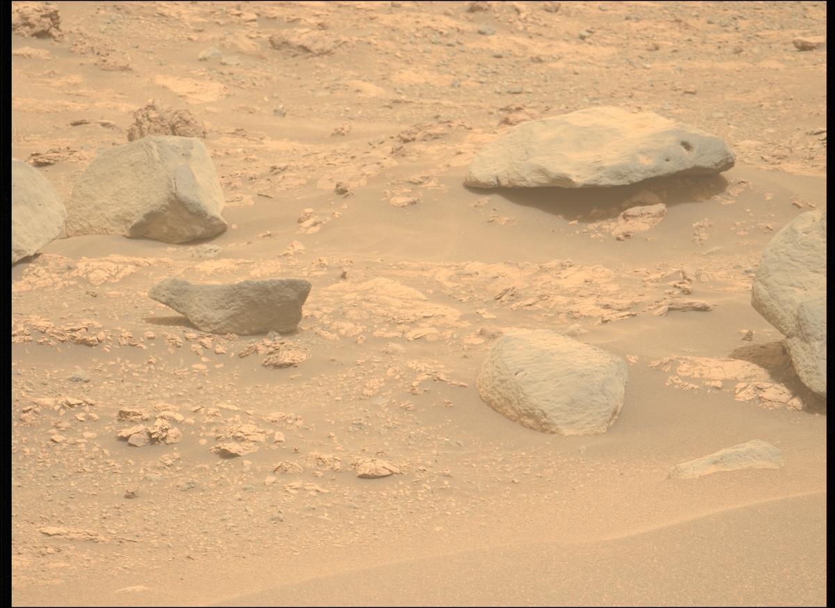 This image was taken by MCZ_LEFT onboard NASA's Mars rover Perseverance on Sol 588