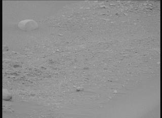 View image taken on Mars, Mars Perseverance Sol 588: Left Mastcam-Z Camera