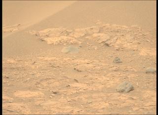 View image taken on Mars, Mars Perseverance Sol 588: Left Mastcam-Z Camera