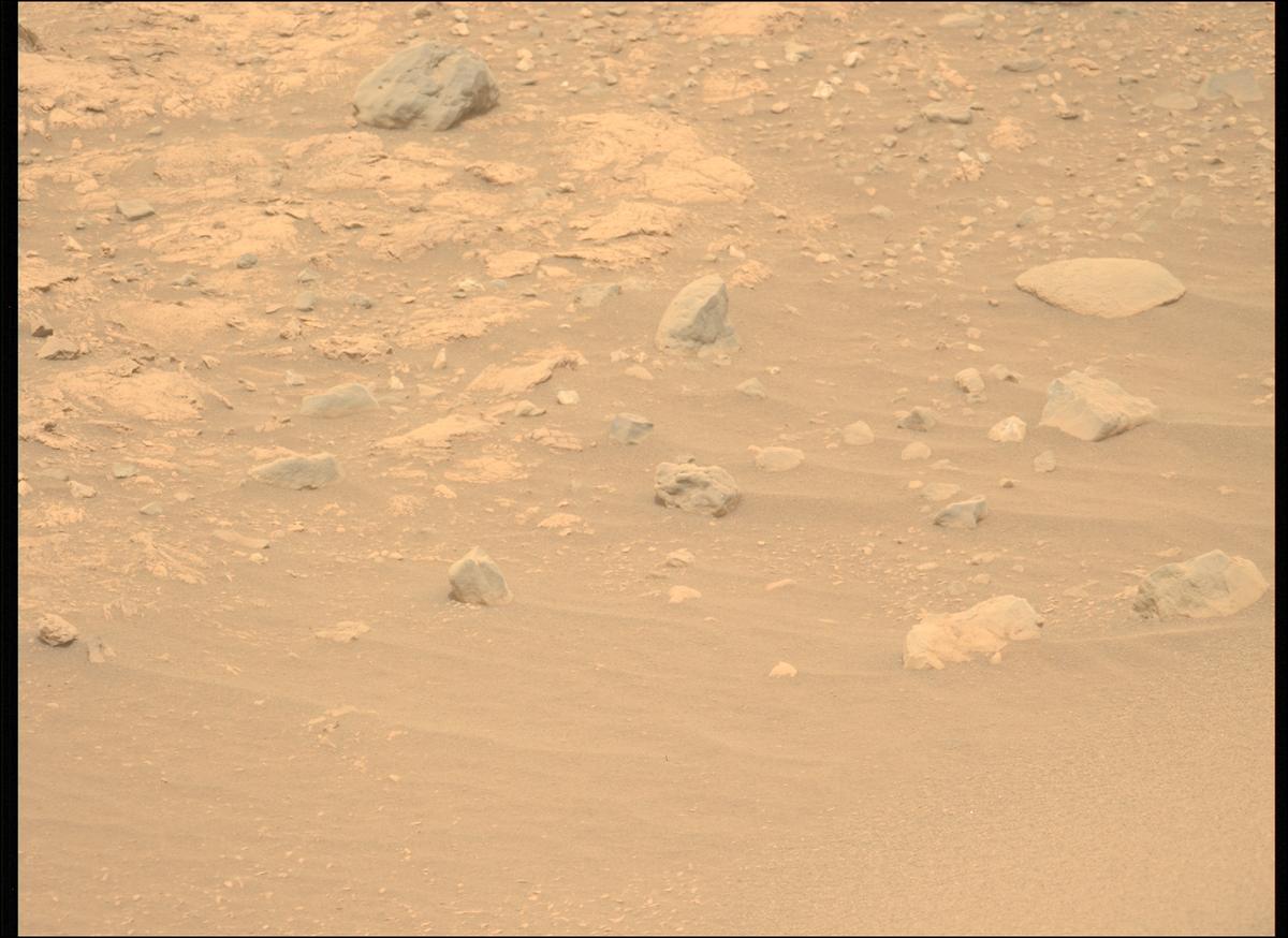 This image was taken by MCZ_LEFT onboard NASA's Mars rover Perseverance on Sol 588