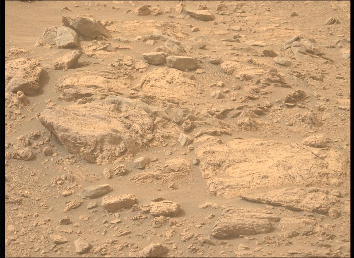 This image was taken by MCZ_LEFT onboard NASA's Mars rover Perseverance on Sol 588