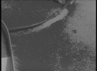 View image taken on Mars, Mars Perseverance Sol 588: Left Mastcam-Z Camera