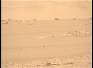 View image taken on Mars, Mars Perseverance Sol 588: Right Mastcam-Z Camera