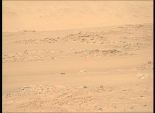 View image taken on Mars, Mars Perseverance Sol 588: Right Mastcam-Z Camera