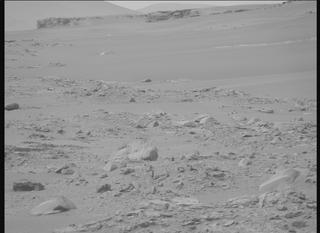 View image taken on Mars, Mars Perseverance Sol 588: Right Mastcam-Z Camera