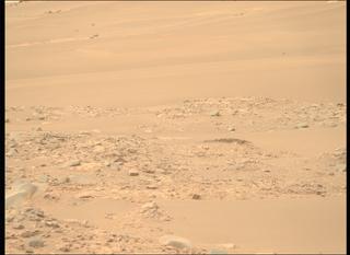 View image taken on Mars, Mars Perseverance Sol 588: Right Mastcam-Z Camera