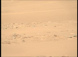 View image taken on Mars, Mars Perseverance Sol 588: Right Mastcam-Z Camera