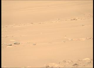View image taken on Mars, Mars Perseverance Sol 588: Right Mastcam-Z Camera
