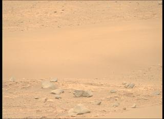 View image taken on Mars, Mars Perseverance Sol 588: Right Mastcam-Z Camera