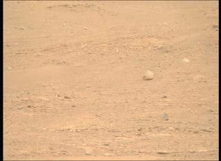 View image taken on Mars, Mars Perseverance Sol 588: Right Mastcam-Z Camera