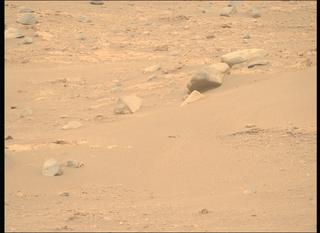 View image taken on Mars, Mars Perseverance Sol 588: Right Mastcam-Z Camera
