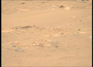 View image taken on Mars, Mars Perseverance Sol 588: Right Mastcam-Z Camera