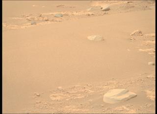 View image taken on Mars, Mars Perseverance Sol 588: Right Mastcam-Z Camera