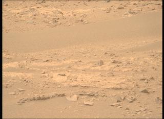 View image taken on Mars, Mars Perseverance Sol 588: Right Mastcam-Z Camera