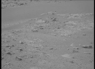 View image taken on Mars, Mars Perseverance Sol 588: Right Mastcam-Z Camera