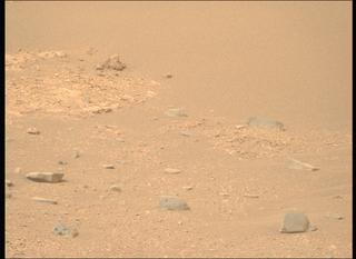 View image taken on Mars, Mars Perseverance Sol 588: Right Mastcam-Z Camera