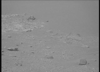 View image taken on Mars, Mars Perseverance Sol 588: Right Mastcam-Z Camera