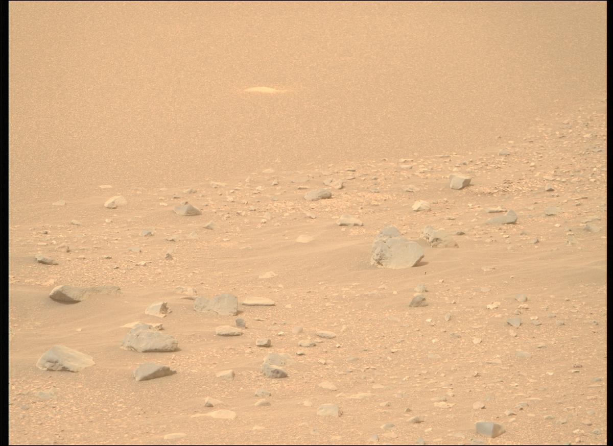 This image was taken by MCZ_RIGHT onboard NASA's Mars rover Perseverance on Sol 588