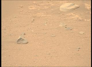 View image taken on Mars, Mars Perseverance Sol 588: Right Mastcam-Z Camera