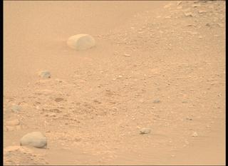 View image taken on Mars, Mars Perseverance Sol 588: Right Mastcam-Z Camera