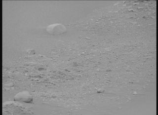 View image taken on Mars, Mars Perseverance Sol 588: Right Mastcam-Z Camera