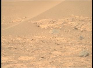 View image taken on Mars, Mars Perseverance Sol 588: Right Mastcam-Z Camera