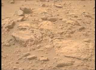 View image taken on Mars, Mars Perseverance Sol 588: Right Mastcam-Z Camera